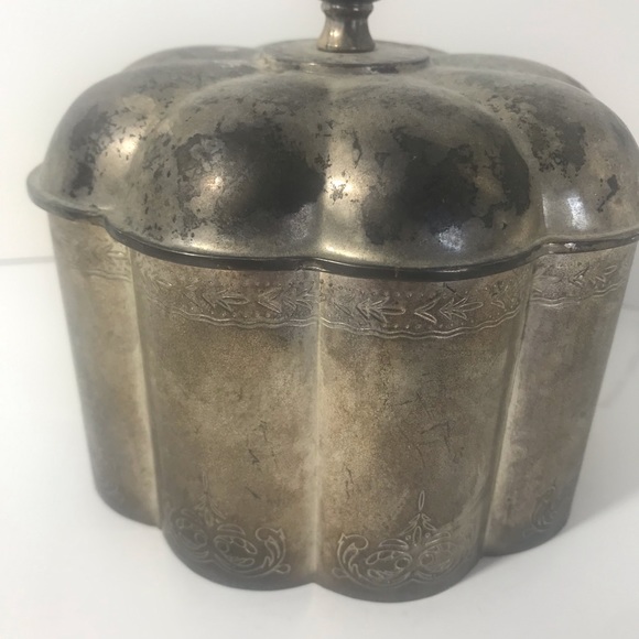 VTG Godinger Silver Co. Silver Plated Red Velvet Lined Jewelry Trinket Box, 1994 - Picture 3 of 16